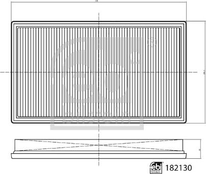 FEBI Bilstein 182130 - Filter za zrak www.molydon.hr