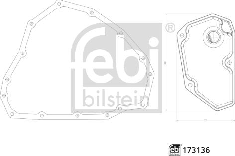 Febi Bilstein 173136 - Hidraulicni filter, automatski mjenjač www.molydon.hr