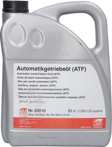 FEBI Bilstein 30018 - Ulje za automatski mjenjač www.molydon.hr