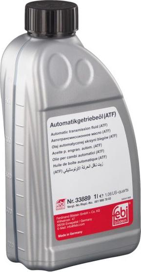 FEBI Bilstein 33889 - Ulje za automatski mjenjač www.molydon.hr