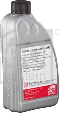 FEBI Bilstein 29449 - Ulje za automatski mjenjač www.molydon.hr