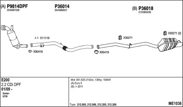 Fenno ME1036 - Ispušni sistem www.molydon.hr
