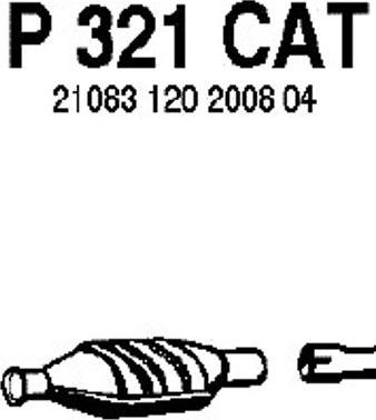 Fenno P321CAT - Katalizator www.molydon.hr