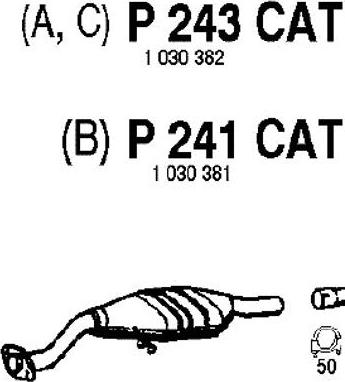 Fenno P243CAT - Katalizator www.molydon.hr