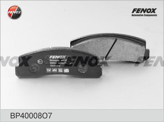 Fenox BP40008O7 - Komplet Pločica, disk-kočnica www.molydon.hr