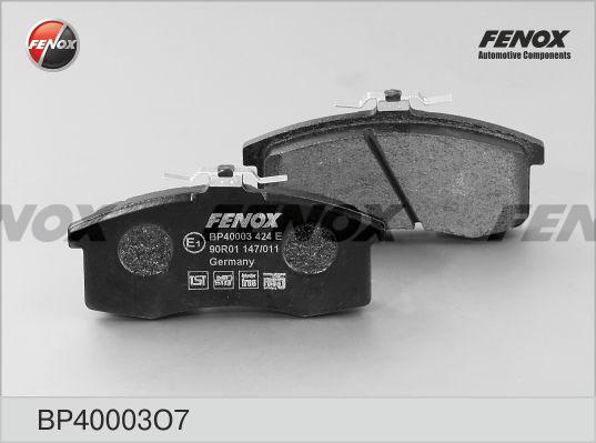 Fenox BP40003O7 - Komplet Pločica, disk-kočnica www.molydon.hr