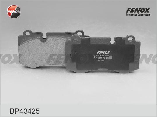 Fenox BP43425 - Komplet Pločica, disk-kočnica www.molydon.hr
