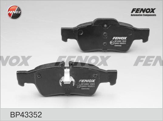 Fenox BP43352 - Komplet Pločica, disk-kočnica www.molydon.hr