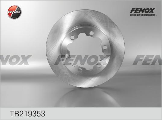 Fenox TB219353 - Kočioni disk www.molydon.hr