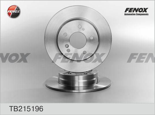 Fenox TB215196 - Kočioni disk www.molydon.hr