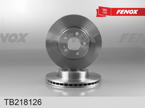 Fenox TB218126 - Kočioni disk www.molydon.hr