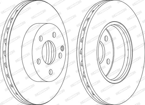 Ferodo DDF1690C-1-D - Kočioni disk www.molydon.hr