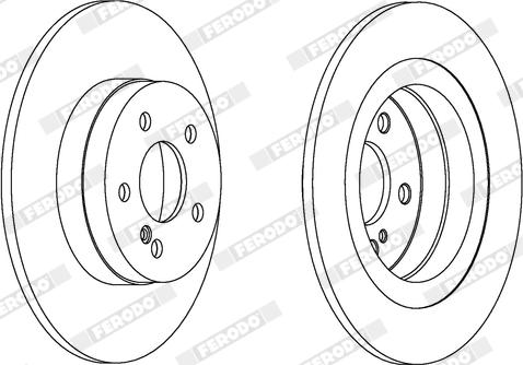 Ferodo DDF1691X - Kočioni disk www.molydon.hr