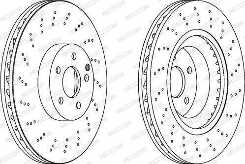 Ferodo DDF1639 - Kočioni disk www.molydon.hr
