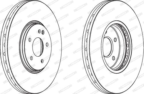 Ferodo DDF1670 - Kočioni disk www.molydon.hr