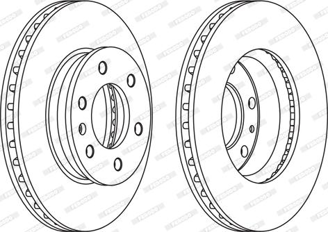 Ferodo FCR310C - Kočioni disk www.molydon.hr
