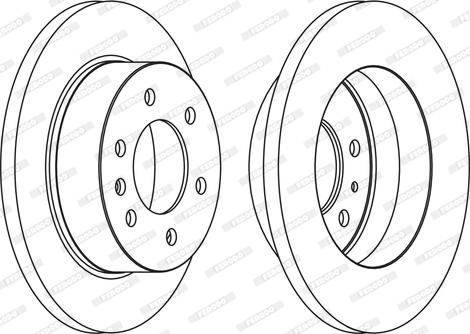 Ferodo FCR311A - Kočioni disk www.molydon.hr