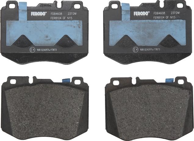 Ferodo FDB4608 - Komplet Pločica, disk-kočnica www.molydon.hr