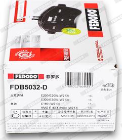 Ferodo FDB5032-D - Komplet Pločica, disk-kočnica www.molydon.hr