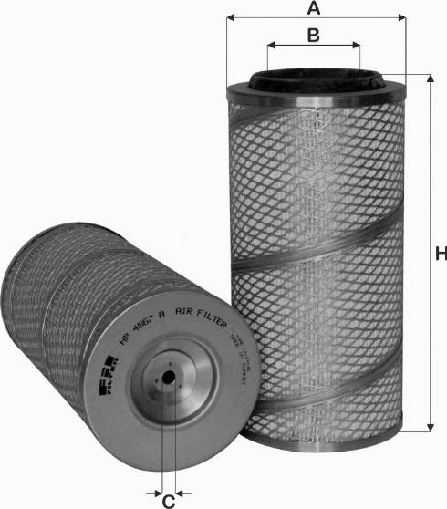 FIL Filter HP 4567 A - Filter za zrak www.molydon.hr