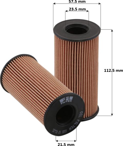 FIL Filter MLE 1552 A - Filter za ulje www.molydon.hr