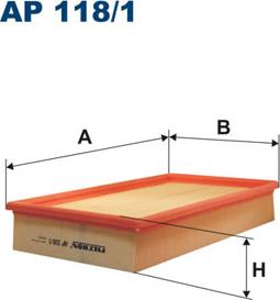 Filtron AP118/1 - Filter za zrak www.molydon.hr