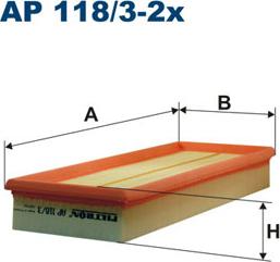 Filtron AP118/3-2x - Filter za zrak www.molydon.hr