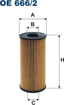Filtron OE666/2 - Filter za ulje www.molydon.hr