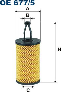 Filtron OE677/5 - Filter za ulje www.molydon.hr