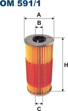 Filtron OM591/1 - Filter za ulje www.molydon.hr