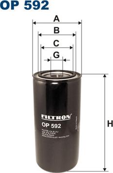 Filtron OP592 - Filter za ulje www.molydon.hr