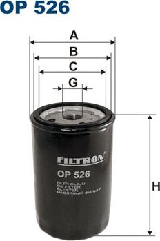Filtron OP526 - Filter za ulje www.molydon.hr