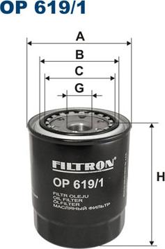 Filtron OP619/1 - Filter za ulje www.molydon.hr
