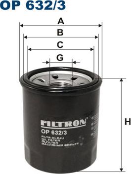 Filtron OP632/3 - Filter za ulje www.molydon.hr