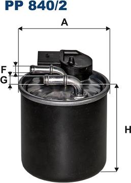 Filtron PP840/2 - Filter za gorivo www.molydon.hr