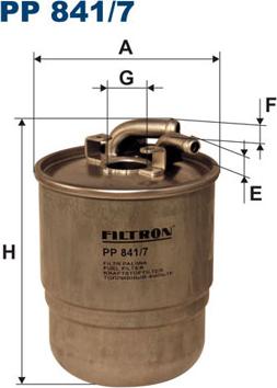 Filtron PP841/7 - Filter za gorivo www.molydon.hr