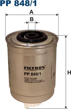 Filtron PP848/1 - Filter za gorivo www.molydon.hr