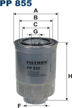 Filtron PP855 - Filter za gorivo www.molydon.hr