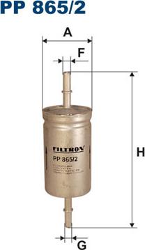 Filtron PP865/2 - Filter za gorivo www.molydon.hr