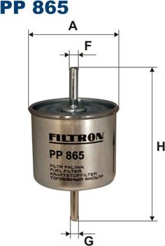 Filtron PP865 - Filter za gorivo www.molydon.hr