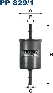 Filtron PP829/1 - Filter za gorivo www.molydon.hr
