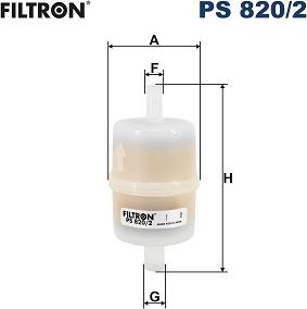 Filtron PS 820/2 - Filter za gorivo www.molydon.hr