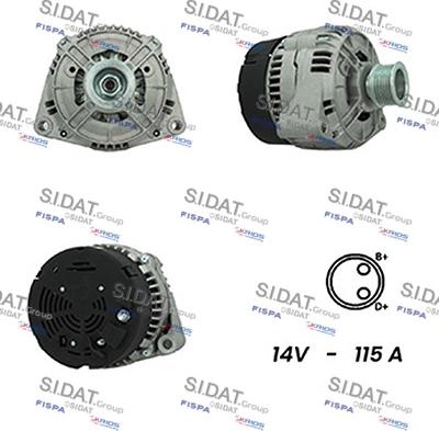 Fispa A12BH0551A2 - Alternator www.molydon.hr