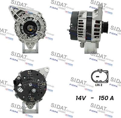 Fispa A12BH0553AS - Alternator www.molydon.hr