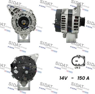 Fispa A12BH0553 - Alternator www.molydon.hr