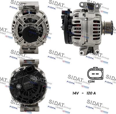 Fispa A12BH1163 - Alternator www.molydon.hr