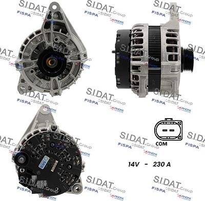 Fispa A12BH1344 - Alternator www.molydon.hr