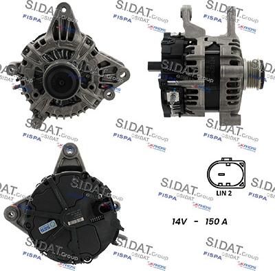 Fispa A12BH1380 - Alternator www.molydon.hr