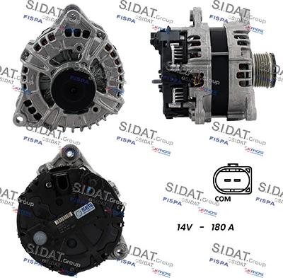 Fispa A12BH1383 - Alternator www.molydon.hr
