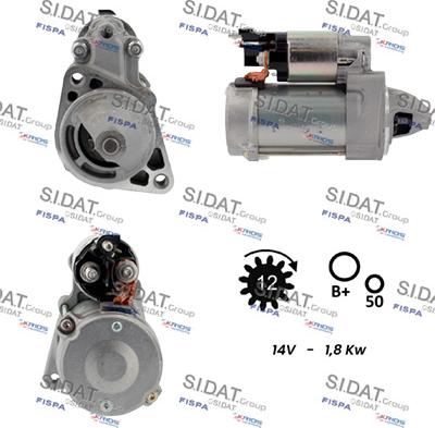 Fispa S12DE0869 - Starter www.molydon.hr